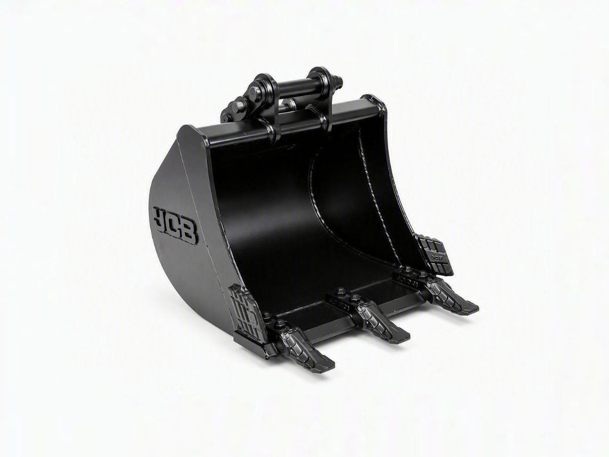 An image showing the front view of JCB Digging Bucket - 17.5"/450mm (Part 980/A0345)